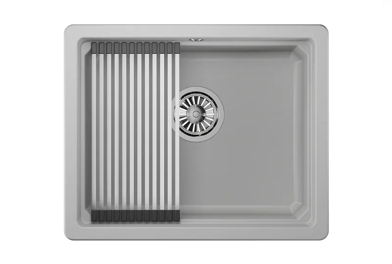 Мойка для кухни Granula Kitchen Space 5501U арктик, 55х45 см, прямоугольная