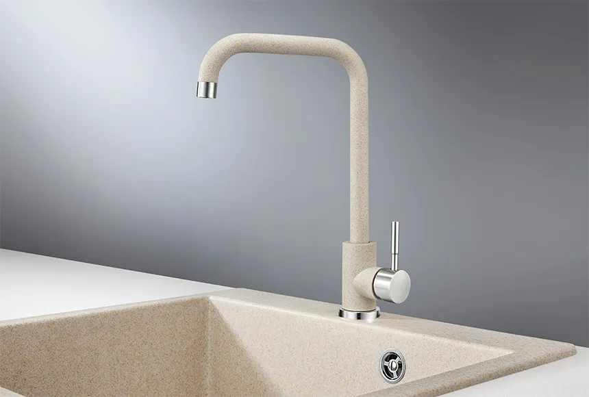 Смеситель для кухни Granula Standart ST-4033 пирит