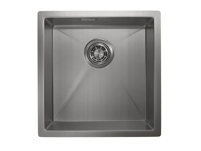 Мойка для кухни Granula 4445U сталь сатин, 44х45 см, квадратная