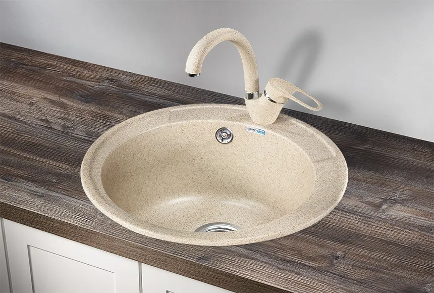 4802,  кухонная мойка,  СтандАРТ кварц