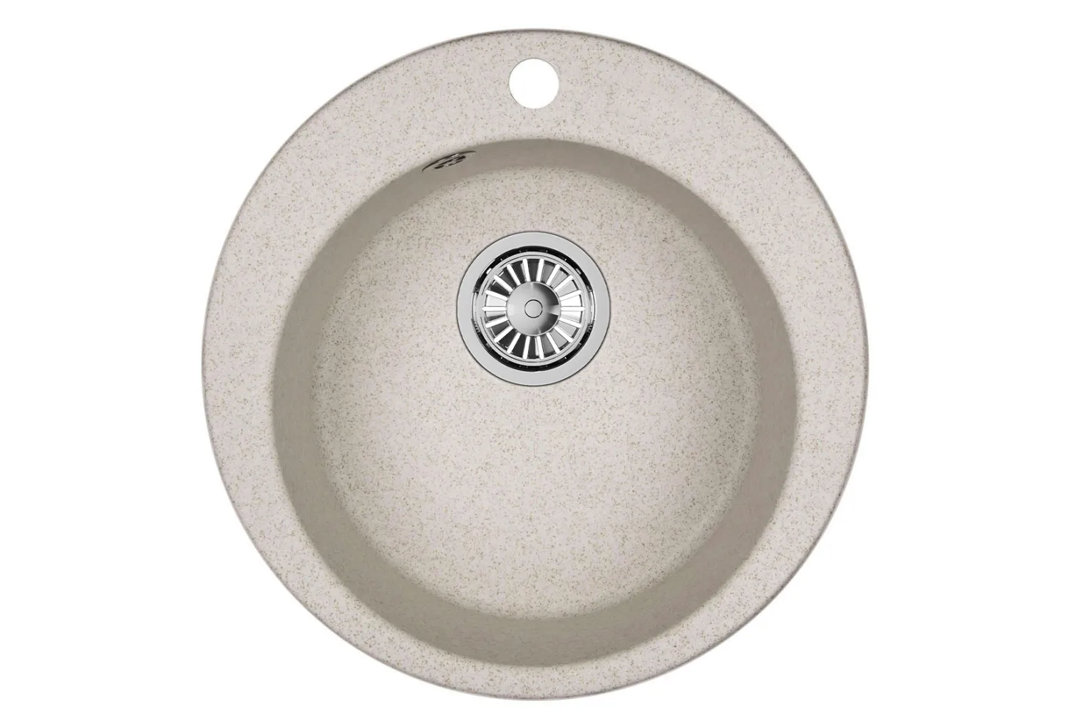 Мойка для кухни Granula 4801 пирит, D48 см, круглая