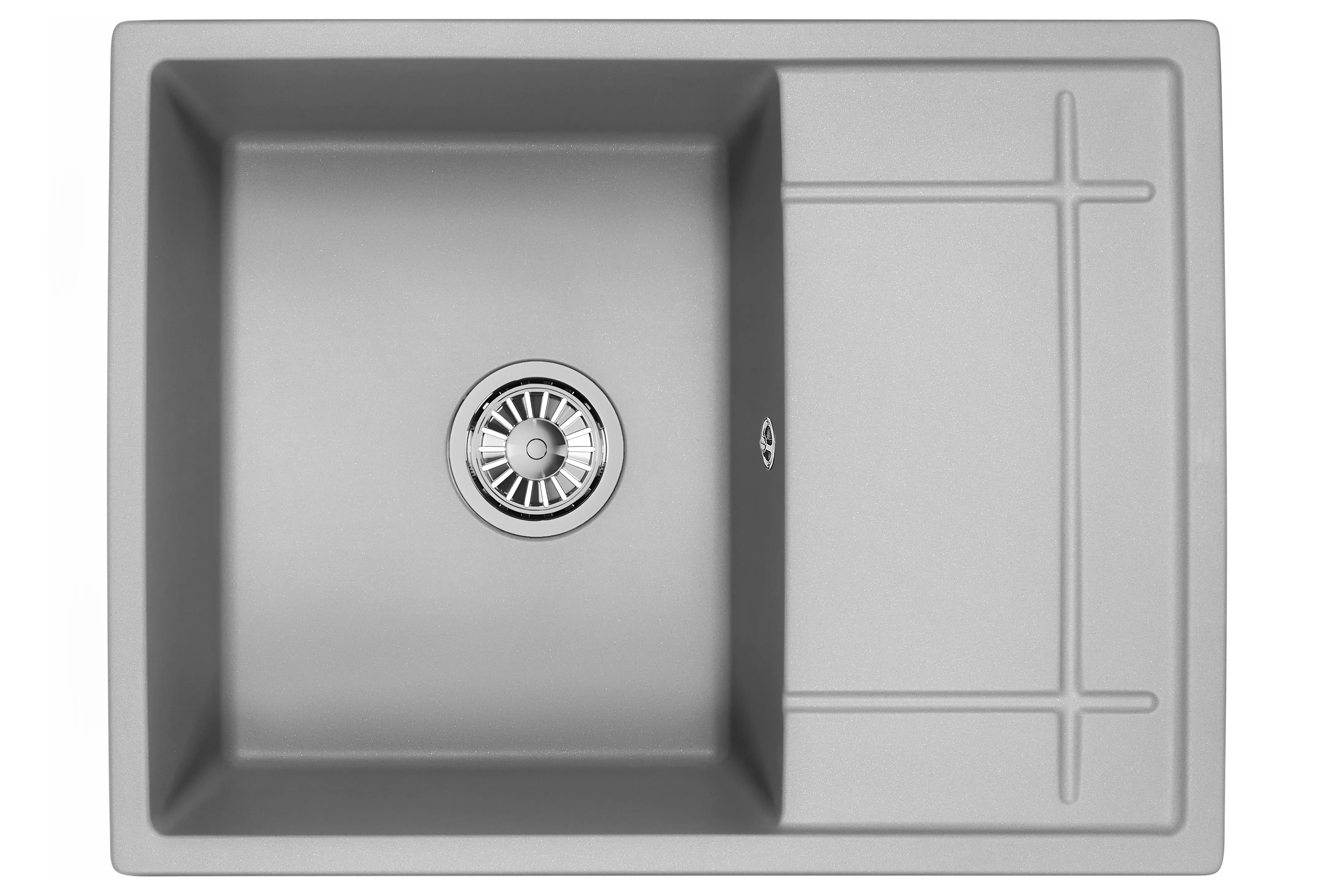 6501, АЛЮМИНИУМ, кухонная мойка, кварц