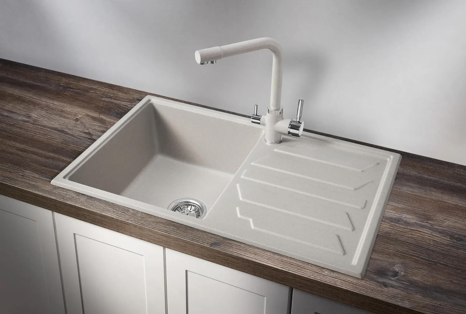 Мойка для кухни Granula 8002 базальт, 80х50 см, прямоугольная