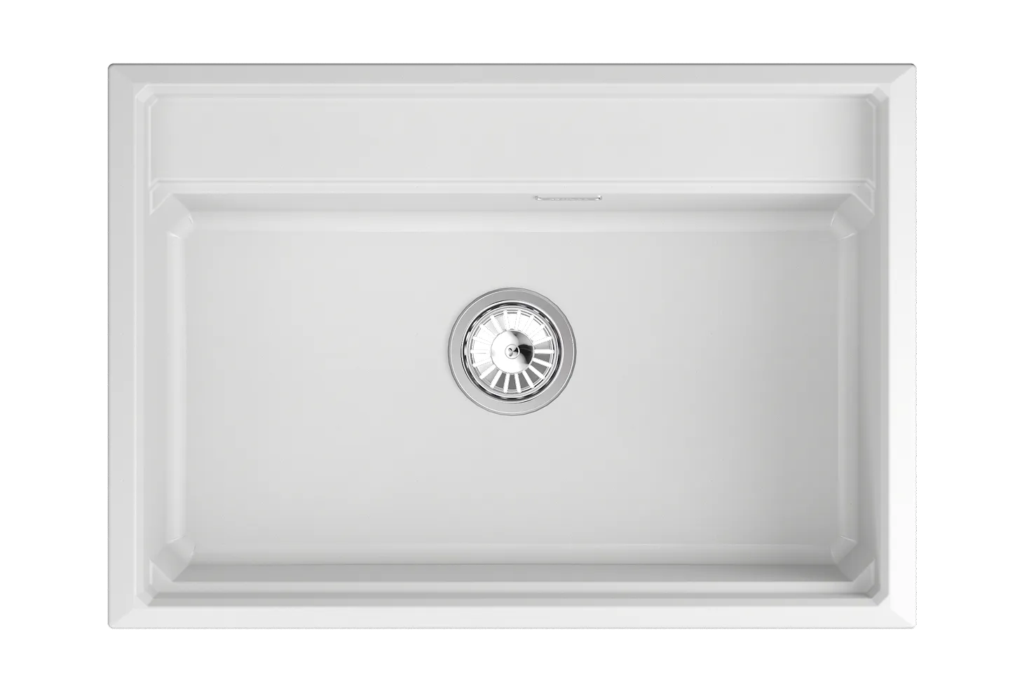 Мойка для кухни Granula Kitchen Space 7301i арктик, 73х51 см, прямоугольная