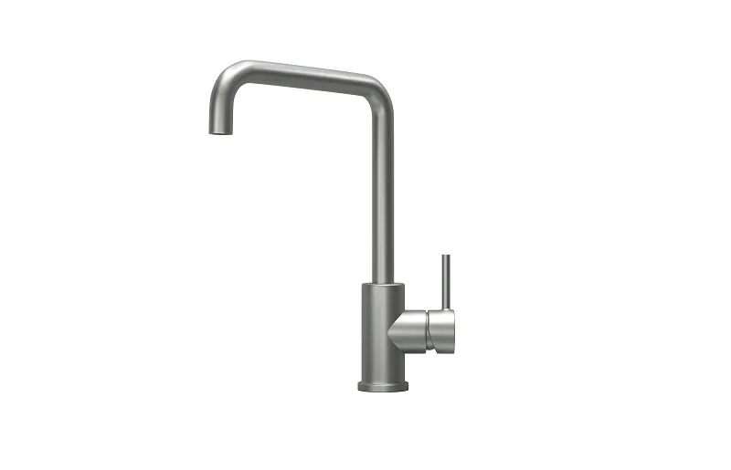 Смеситель для кухни Granula Kitchen Space 7110 сталь матовая