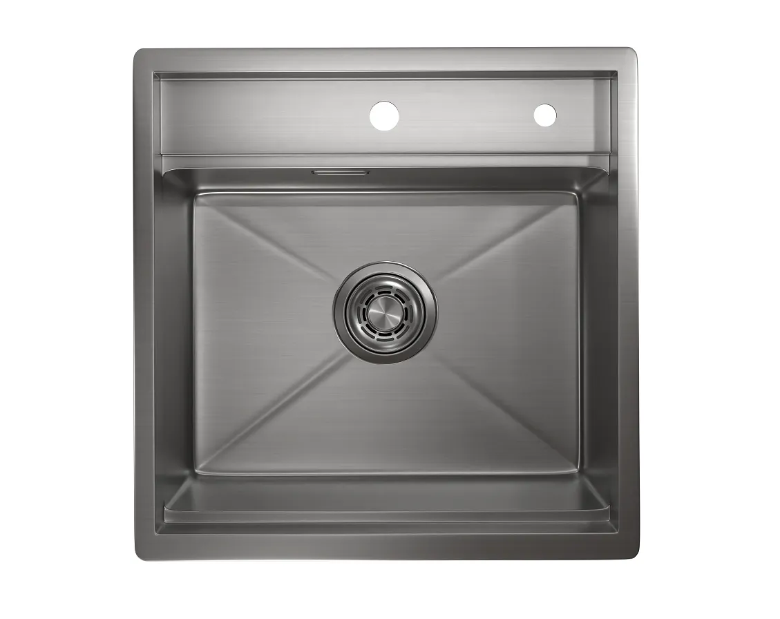Мойка для кухни Granula Kitchen Space 5051 сталь сатин, 50х51 см, квадратная