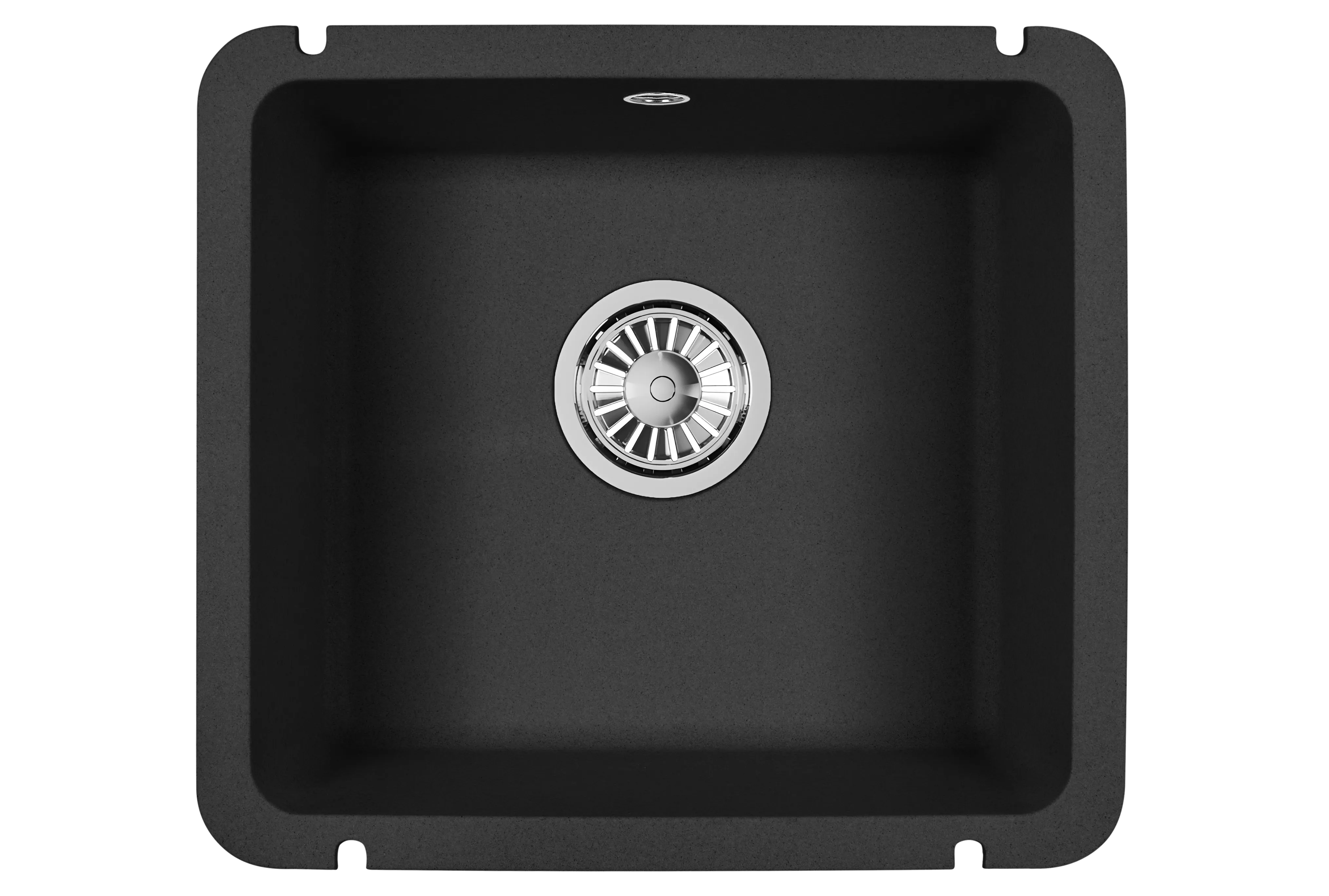 3601, ЧЁРНЫЙ, кухонная мойка, кварц