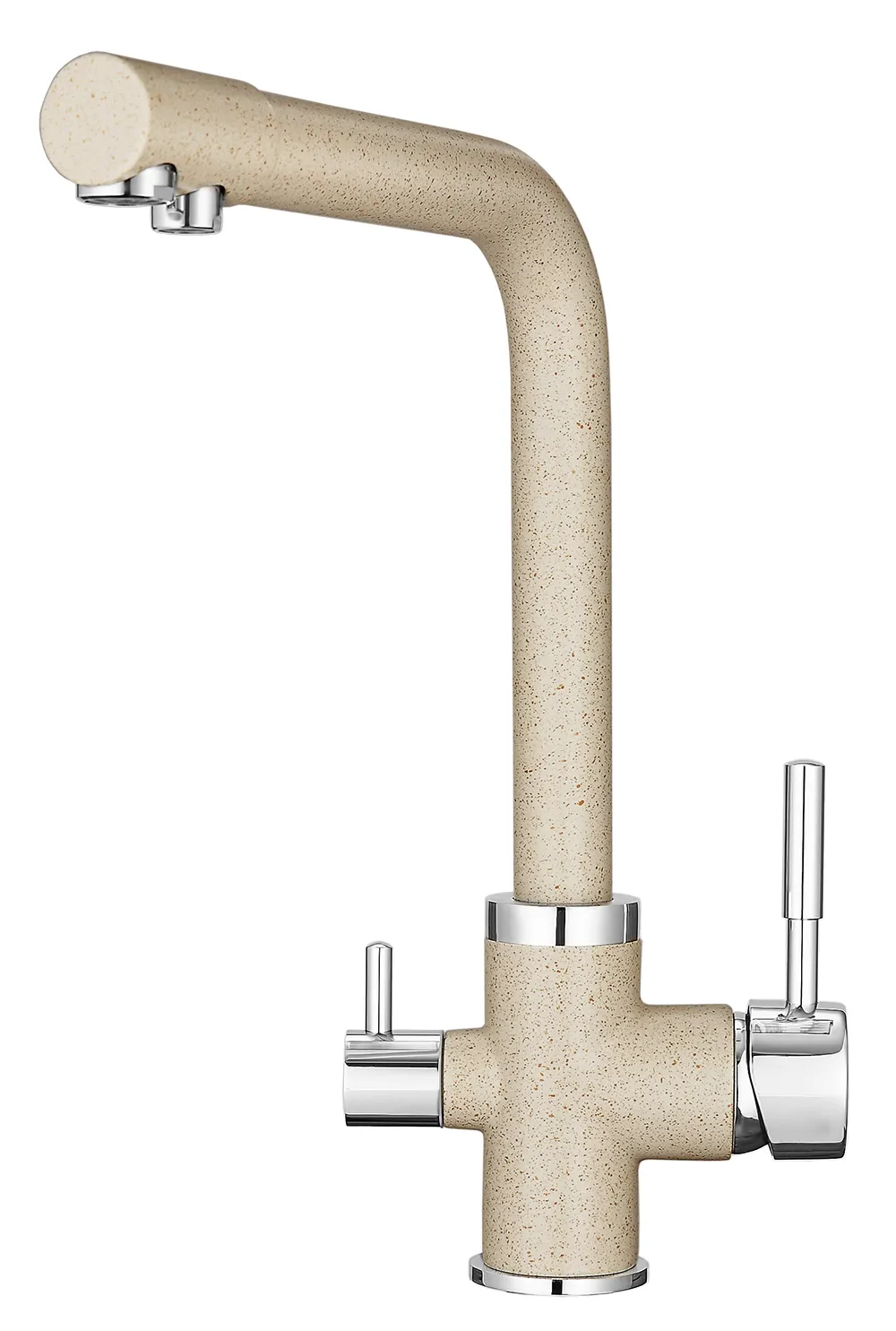 Смеситель для кухни Granula 2015 пирит, подключение к фильтру