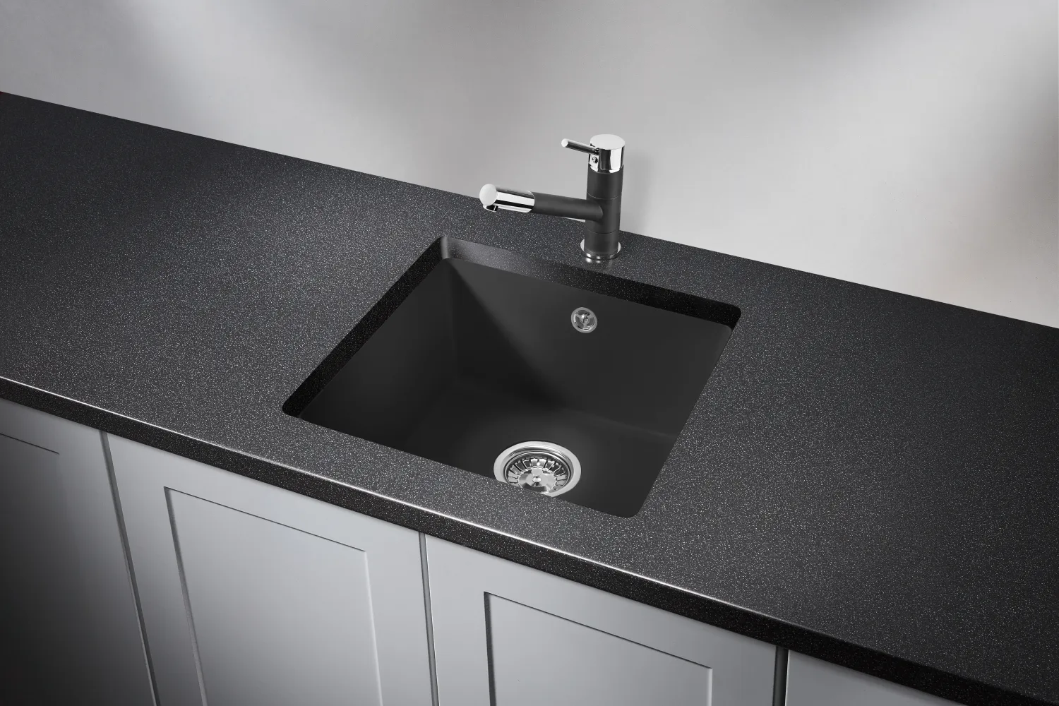 4451, ТУРМАЛИН, кухонная мойка, кварц