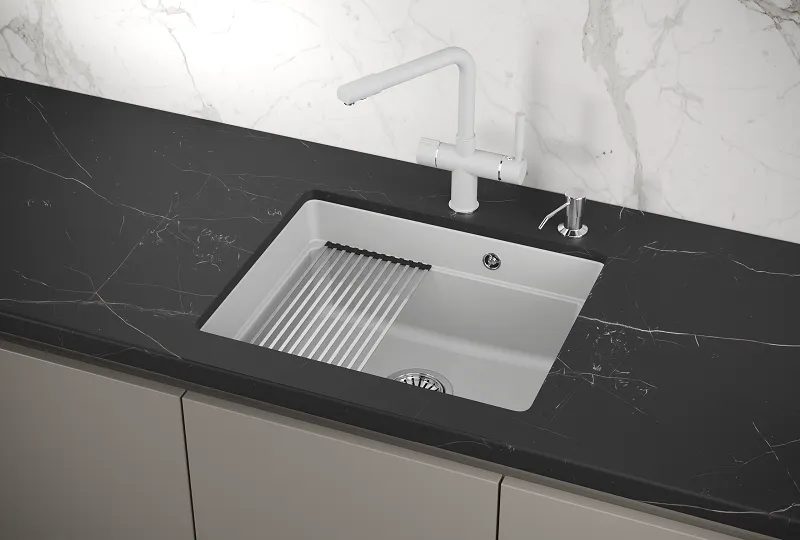 Мойка для кухни Granula Kitchen Space 5501U арктик, 55х45 см, прямоугольная