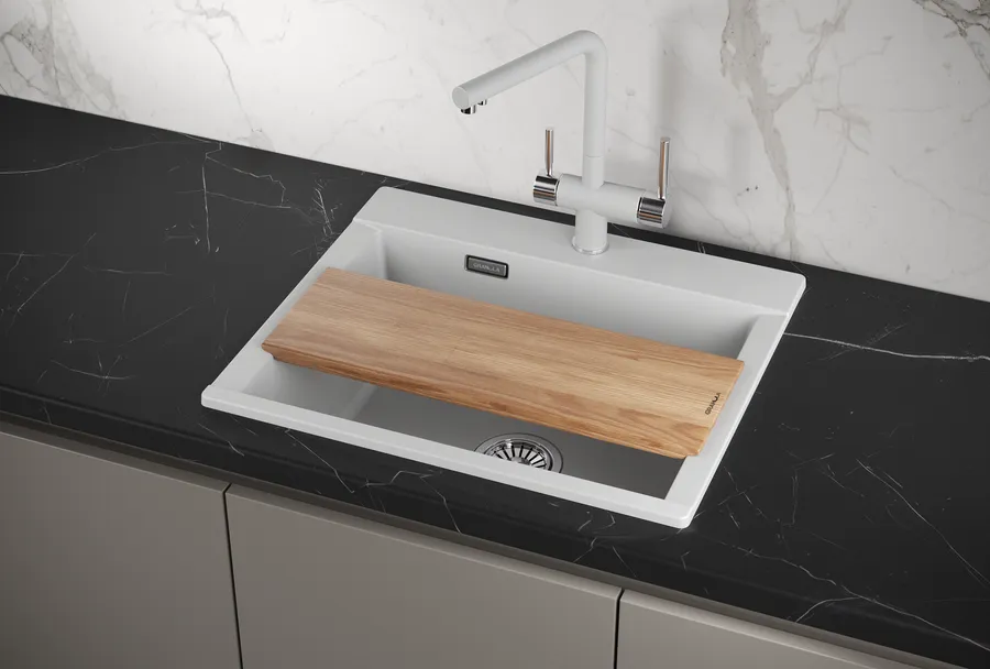 Мойка для кухни Granula Estetica 5804 арктик, 58х50 см, прямоугольная