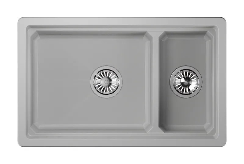 Мойка для кухни Granula Kitchen Space 7304U арктик, 73х45,5 см, прямоугольная