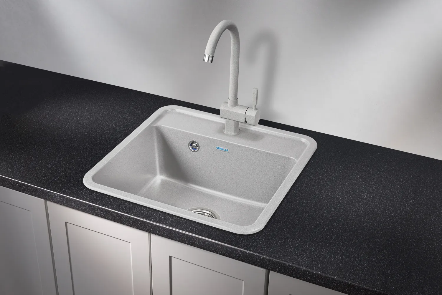 5001, БАЗАЛЬТ, кухонная мойка, СтандАРТ кварц