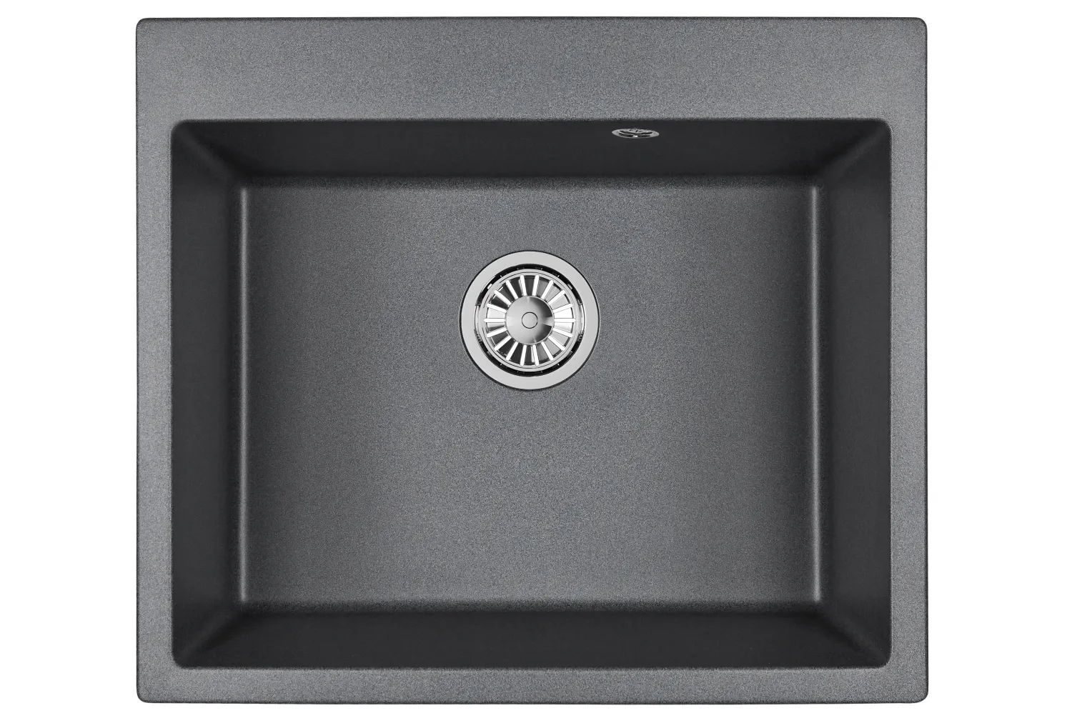 Мойка для кухни Granula 6001 графит, 60х52 см, квадратная