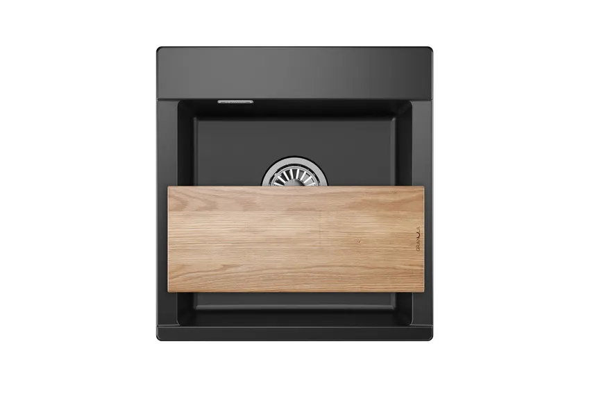 ES-4701, ТУРМАЛИН, кухонная мойка, кварц, ESTETICA