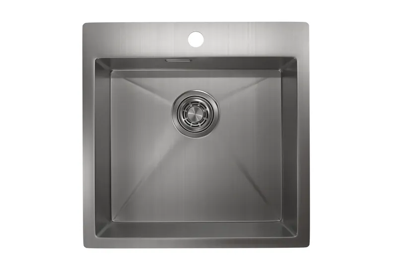 Мойка для кухни Granula 5151 сталь сатин, 51х51 см, квадратная