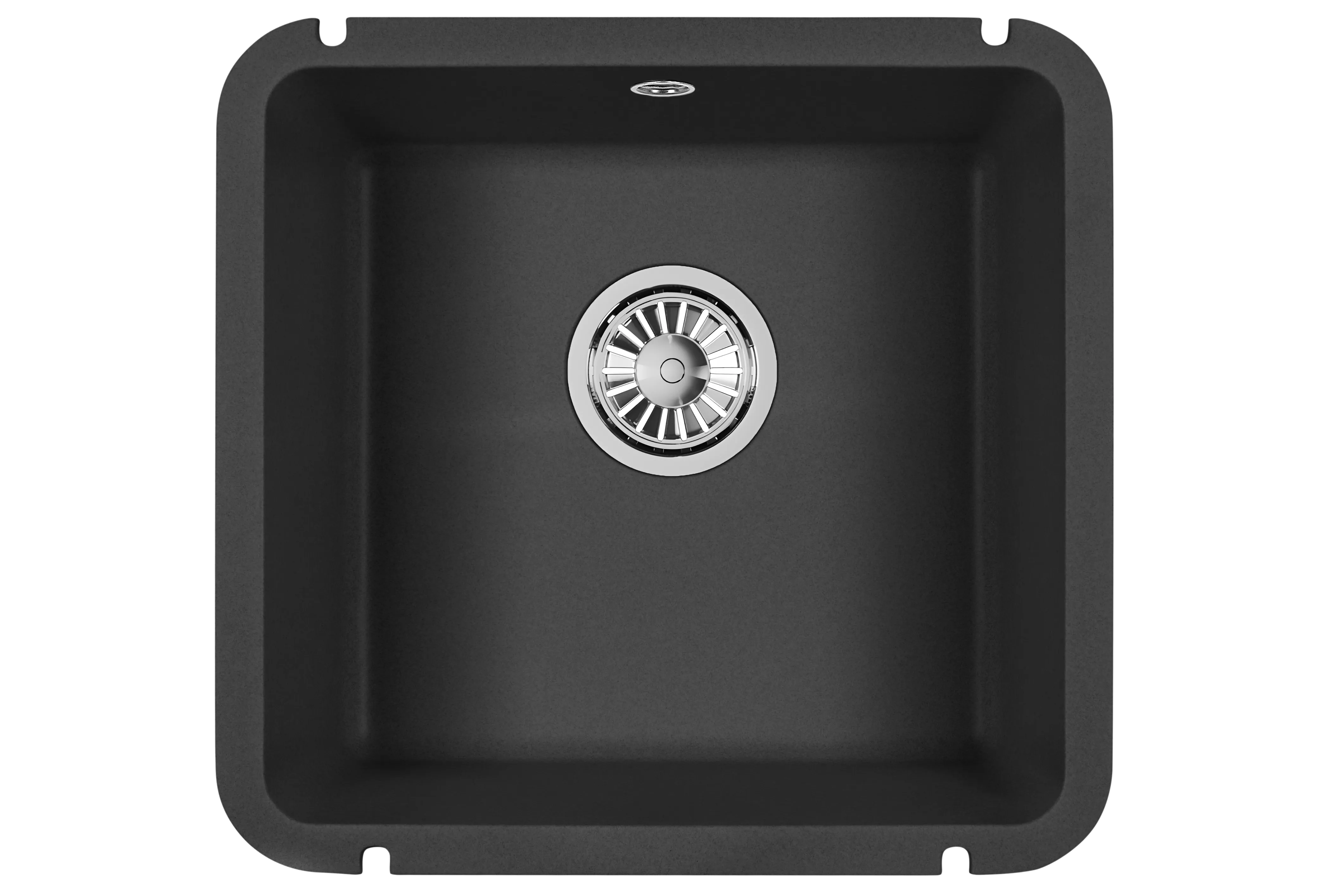 3801, ЧЁРНЫЙ, кухонная мойка, кварц