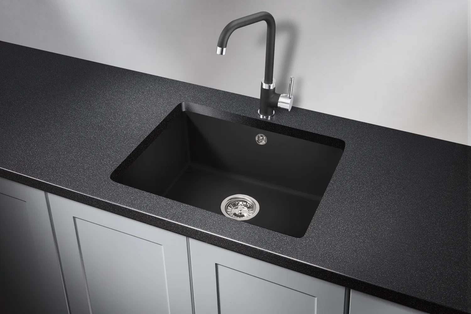 5551, ТУРМАЛИН, кухонная мойка, кварц