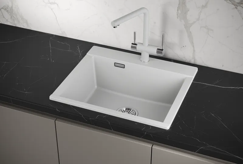 Мойка для кухни Granula Estetica 5804 арктик, 58х50 см, прямоугольная