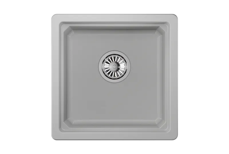 Мойка для кухни Granula Kitchen Space 4501U арктик, 45х45 см, квадратная