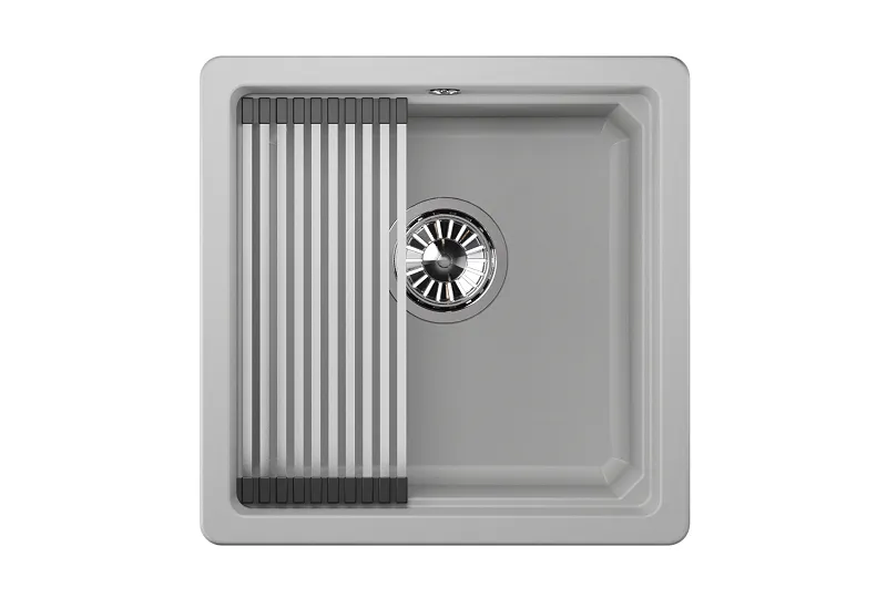 Мойка для кухни Granula Kitchen Space 4501U арктик, 45х45 см, квадратная