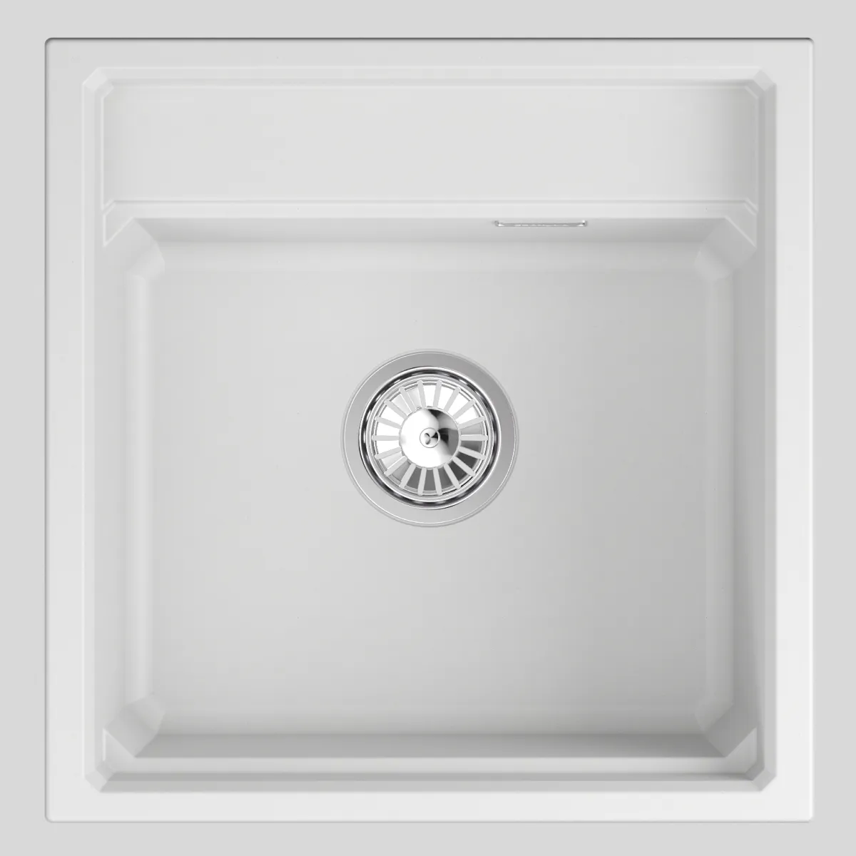 Мойка для кухни Granula Kitchen Space 5002i арктик, 50х51 см, квадратная