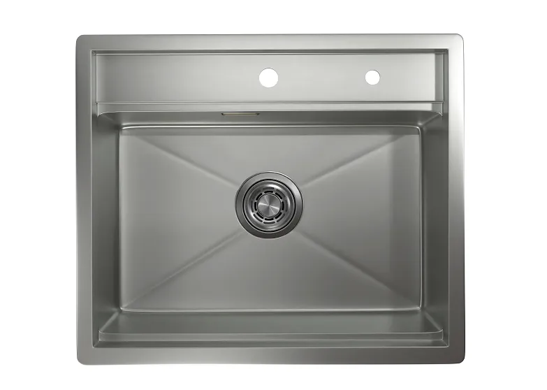 Мойка для кухни Granula Kitchen Space 6051 сталь матовая, 60х51 см, прямоугольная