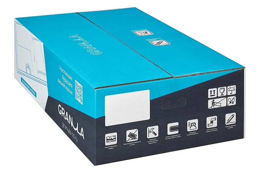 Мойка для кухни Granula 7804 арктик, 78х50 см, прямоугольная