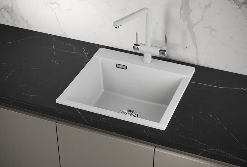 Мойка для кухни Granula Estetica 5201 арктик, 52х50 см, прямоугольная