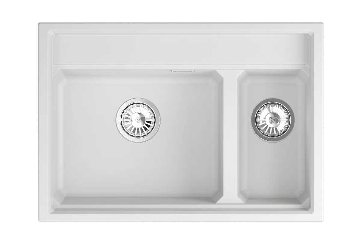 Мойка для кухни Granula Kitchen Space 7302i арктик, 73х51 см, прямоугольная