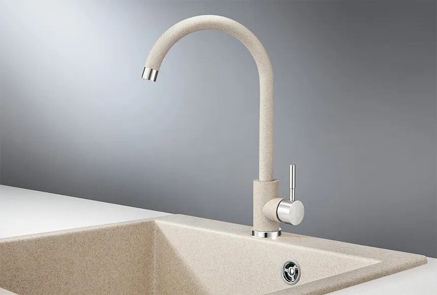 Смеситель для кухни Granula Standart ST-4031 пирит