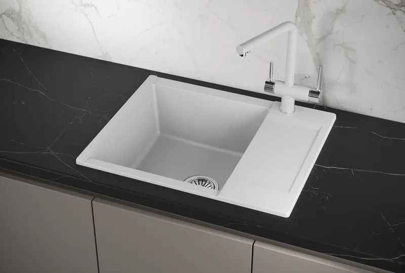 Мойка для кухни Granula Estetica 6202 арктик, 62х50 см, прямоугольная