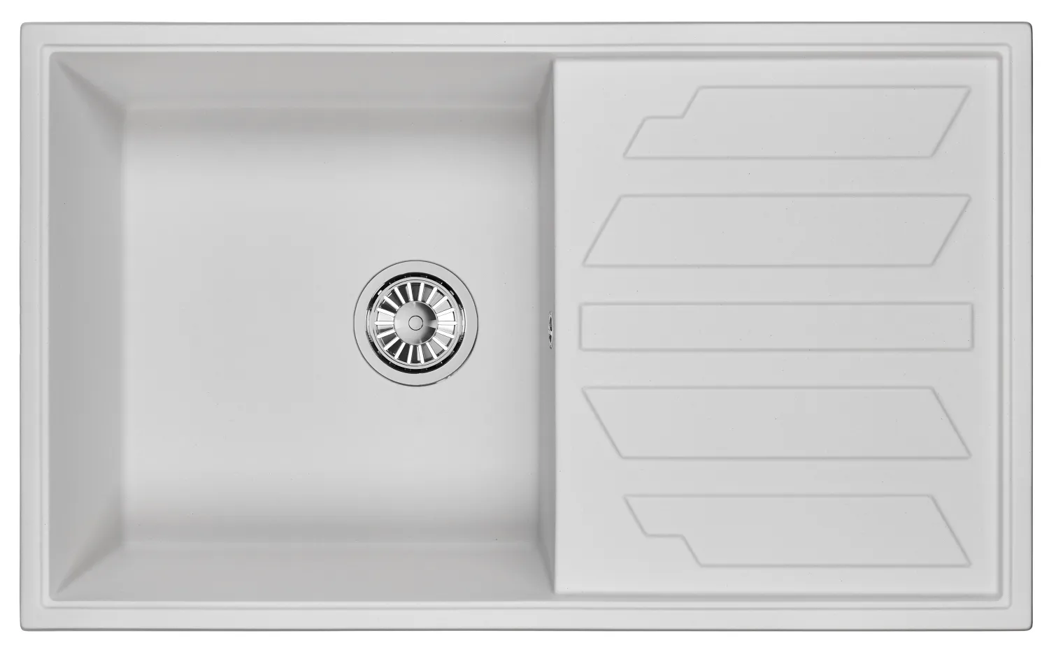 Мойка для кухни Granula 8601 арктик, 86х50 см, прямоугольная