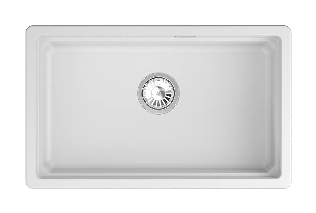 Мойка для кухни Granula Kitchen Space 7303iU арктик, 73х45 см, прямоугольная