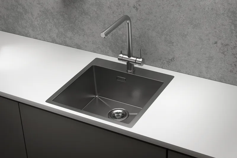 Мойка для кухни Granula 5151 сталь сатин, 51х51 см, квадратная