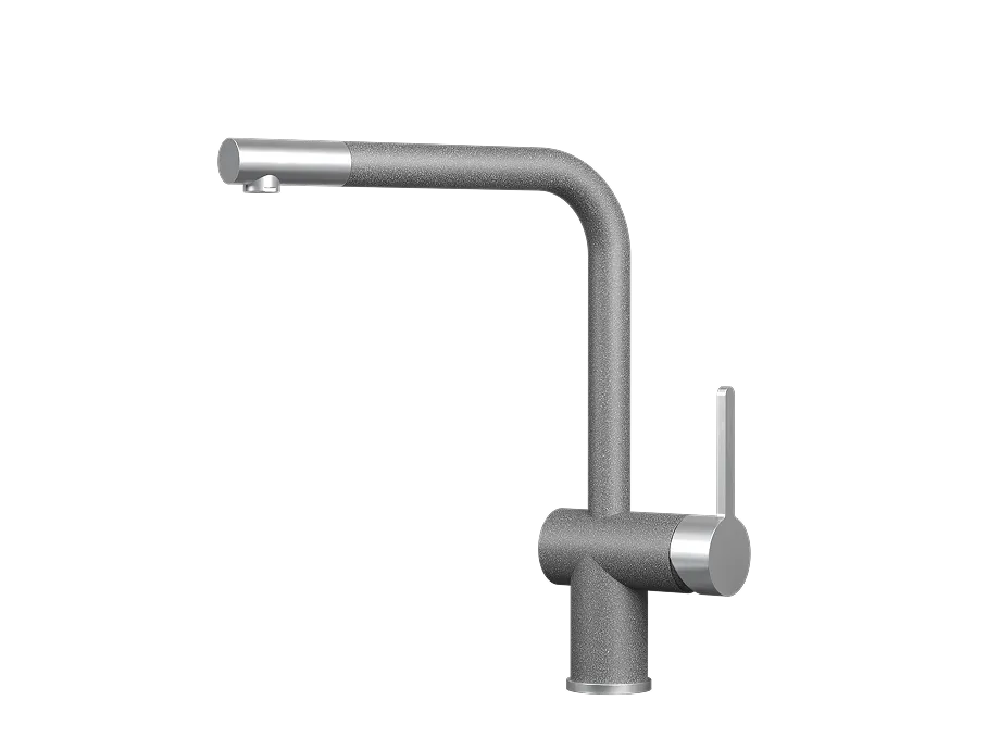 Смеситель для кухни Granula 5017 графит