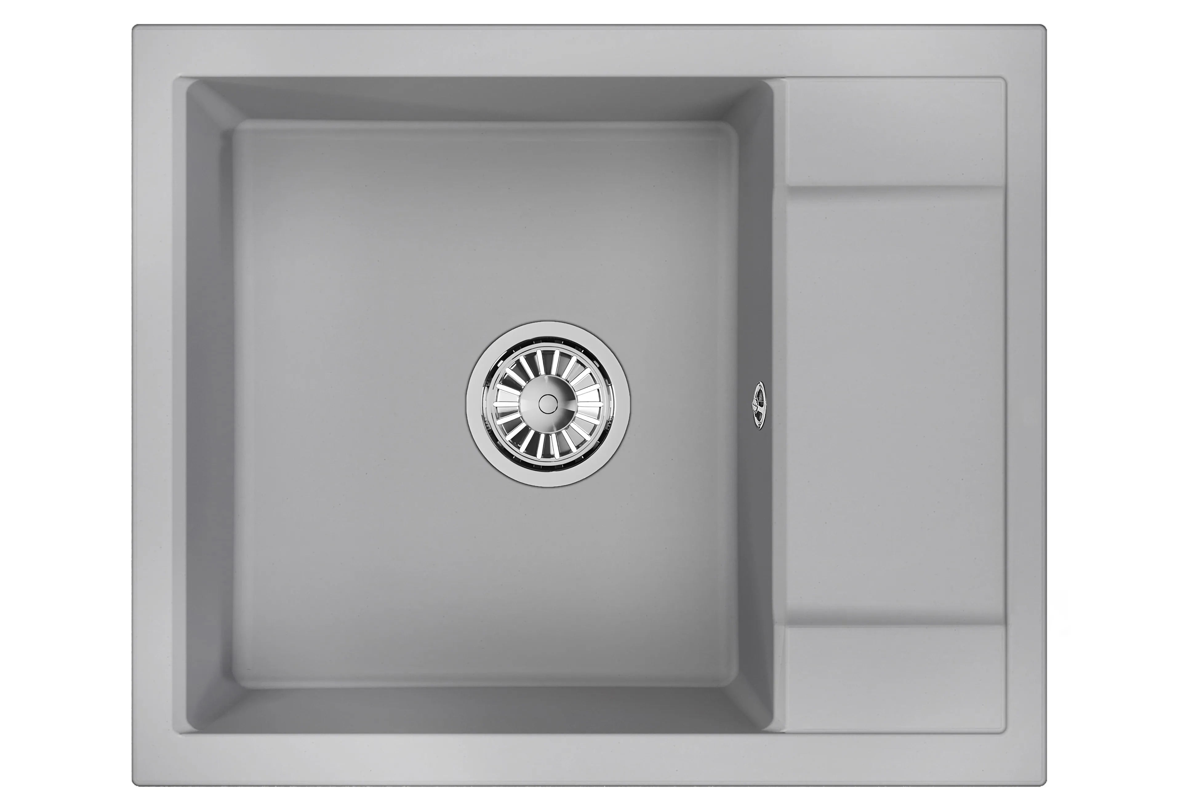 6002, АЛЮМИНИУМ, кухонная мойка, кварц