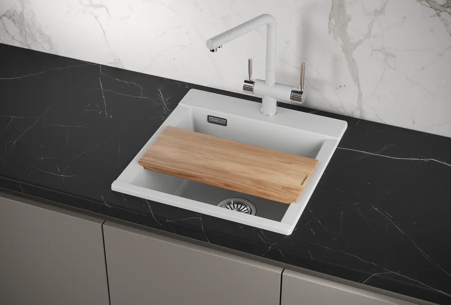 Мойка для кухни Granula Estetica 4701 арктик, 47х50 см, квадратная