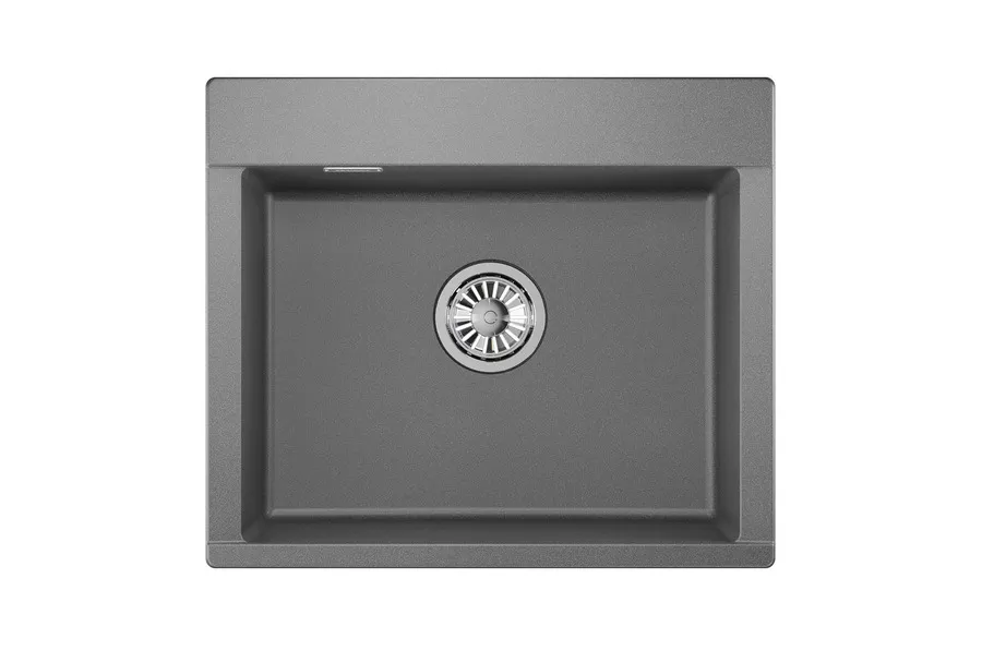 Мойка для кухни Granula Estetica 5804 графит, 58х50 см, прямоугольная
