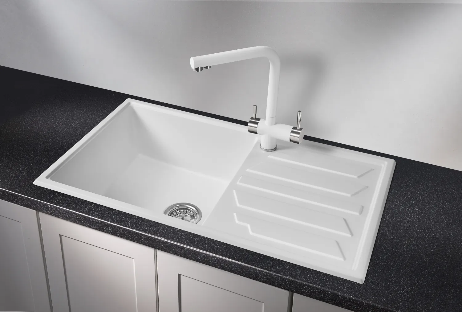 Мойка для кухни Granula 8601 арктик, 86х50 см, прямоугольная