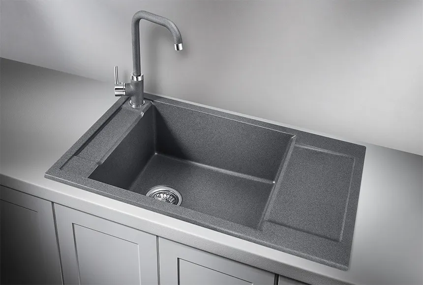Мойка для кухни Granula 7806 графит, 78х50 см, прямоугольная