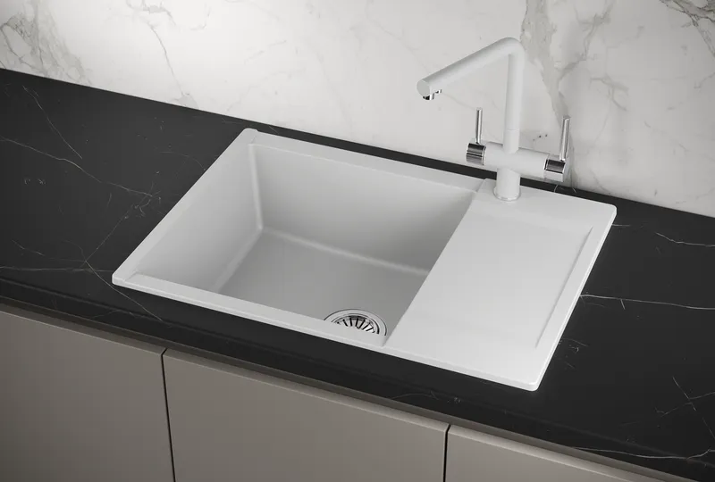 Мойка для кухни Granula Estetica 7003 арктик, 70х50 см, прямоугольная