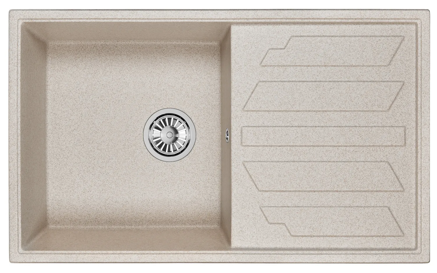 Мойка для кухни Granula 8601 пирит, 86х50 см, прямоугольная