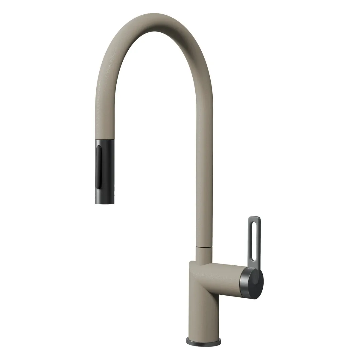 Смеситель для кухни Granula 8172 пирит, выдвижной излив, с душем