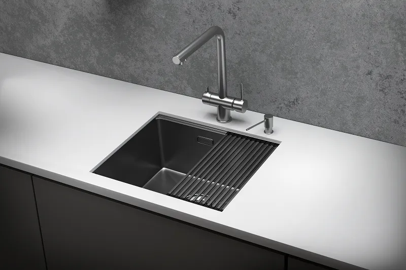 Мойка для кухни Granula Kitchen Space 5045U сталь сатин, 50х44,5 см, прямоугольная