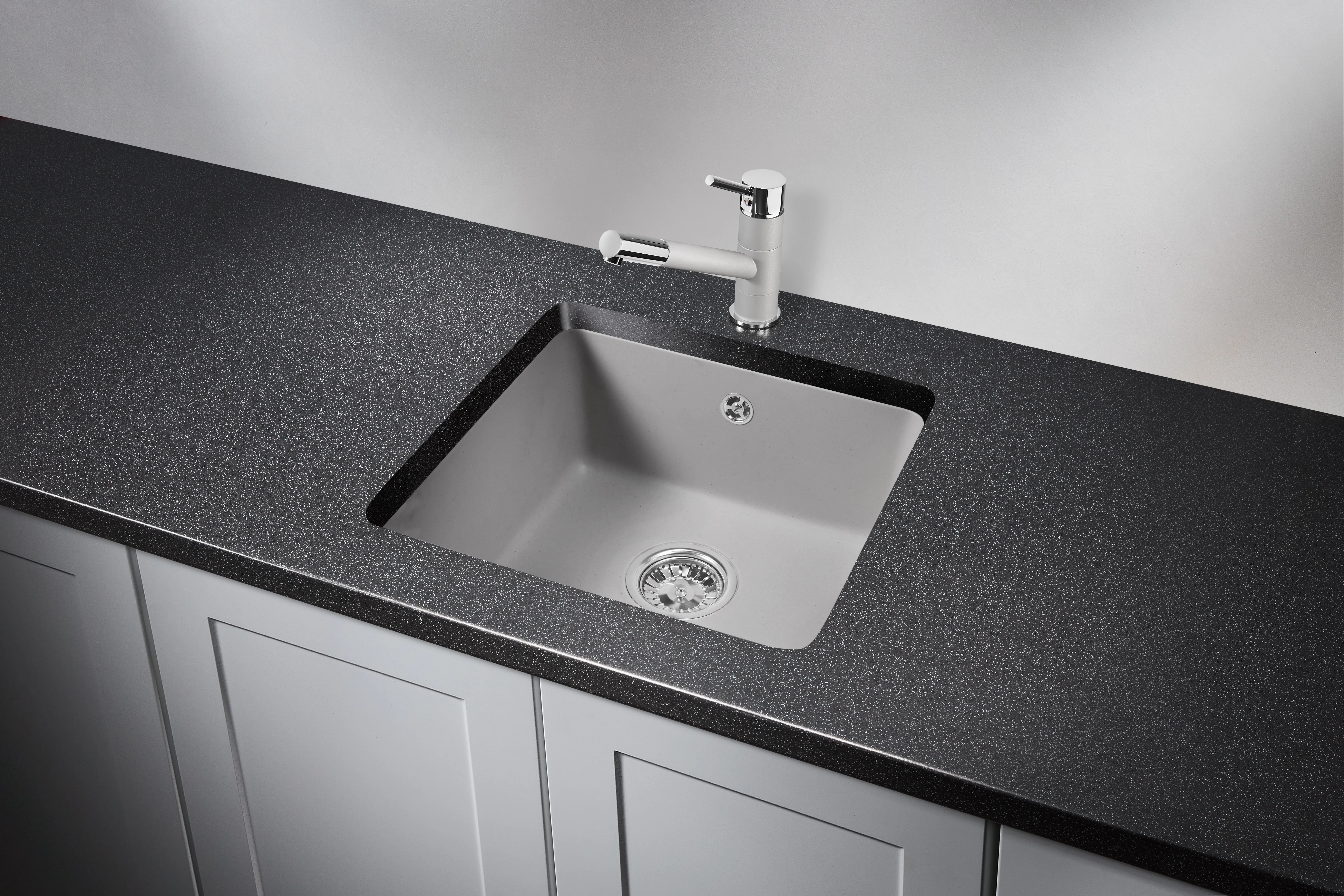 3601, АЛЮМИНИУМ, кухонная мойка, кварц