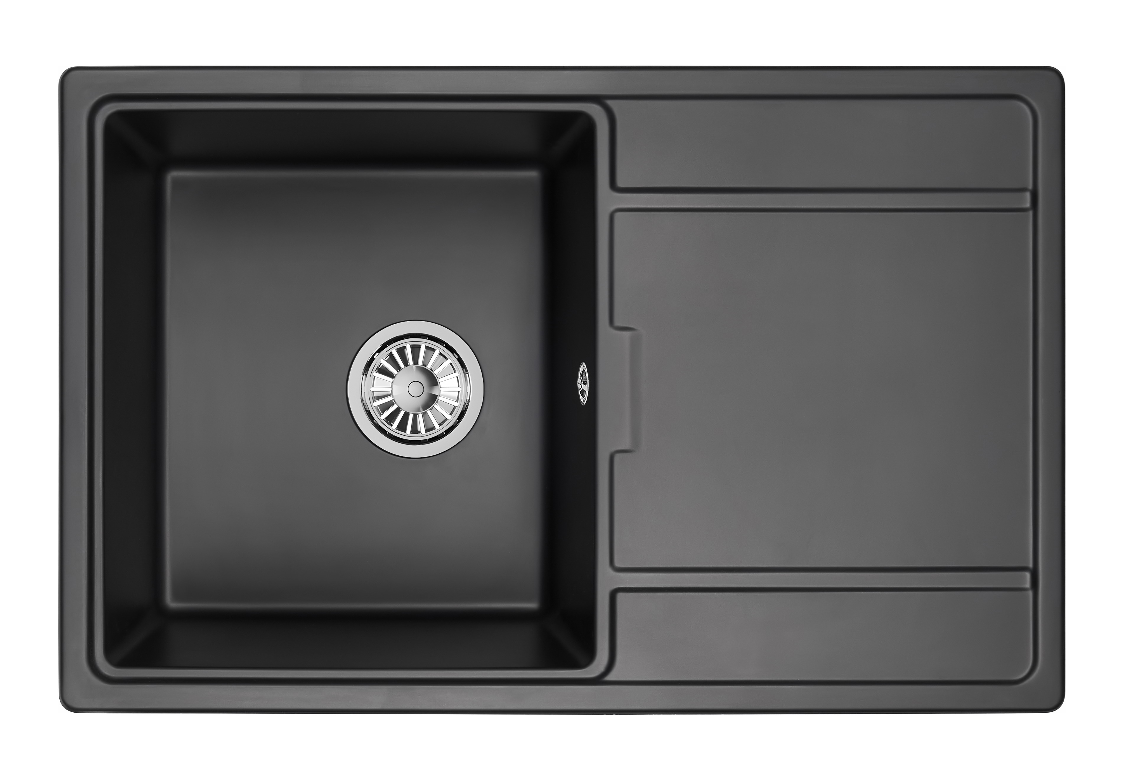 7804, ТУРМАЛИН, кухонная мойка, кварц