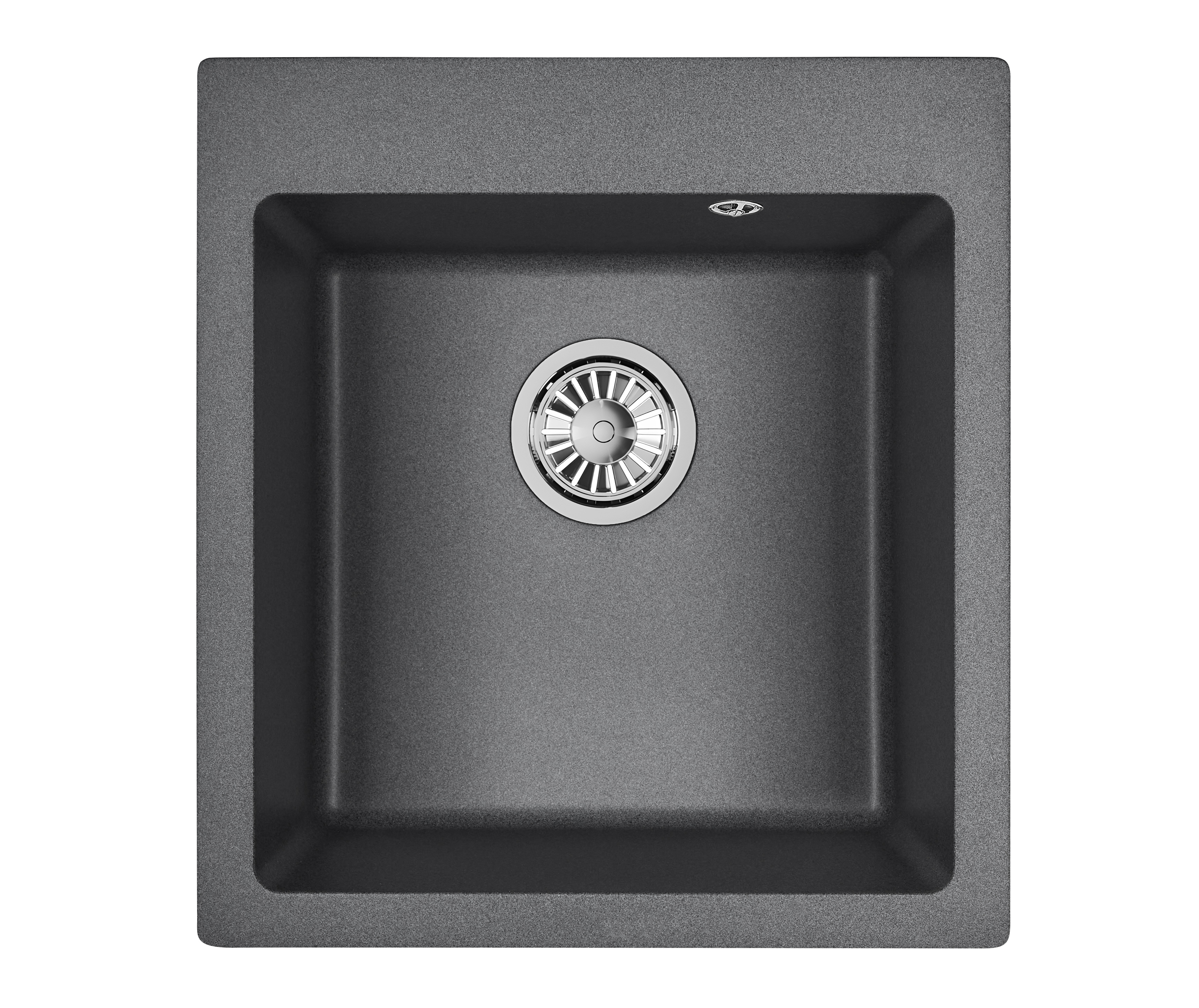 4651, ГРАФИТ (ЧЁРНО-СЕРЫЙ), кухонная мойка, кварц