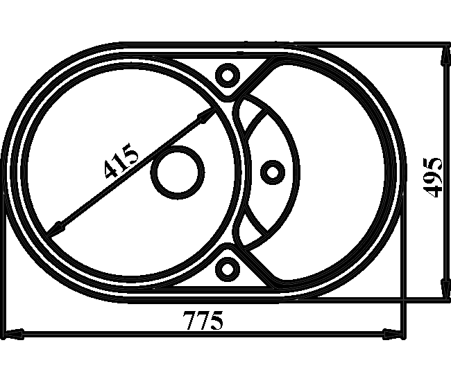 7801,   кухонная мойка кварц