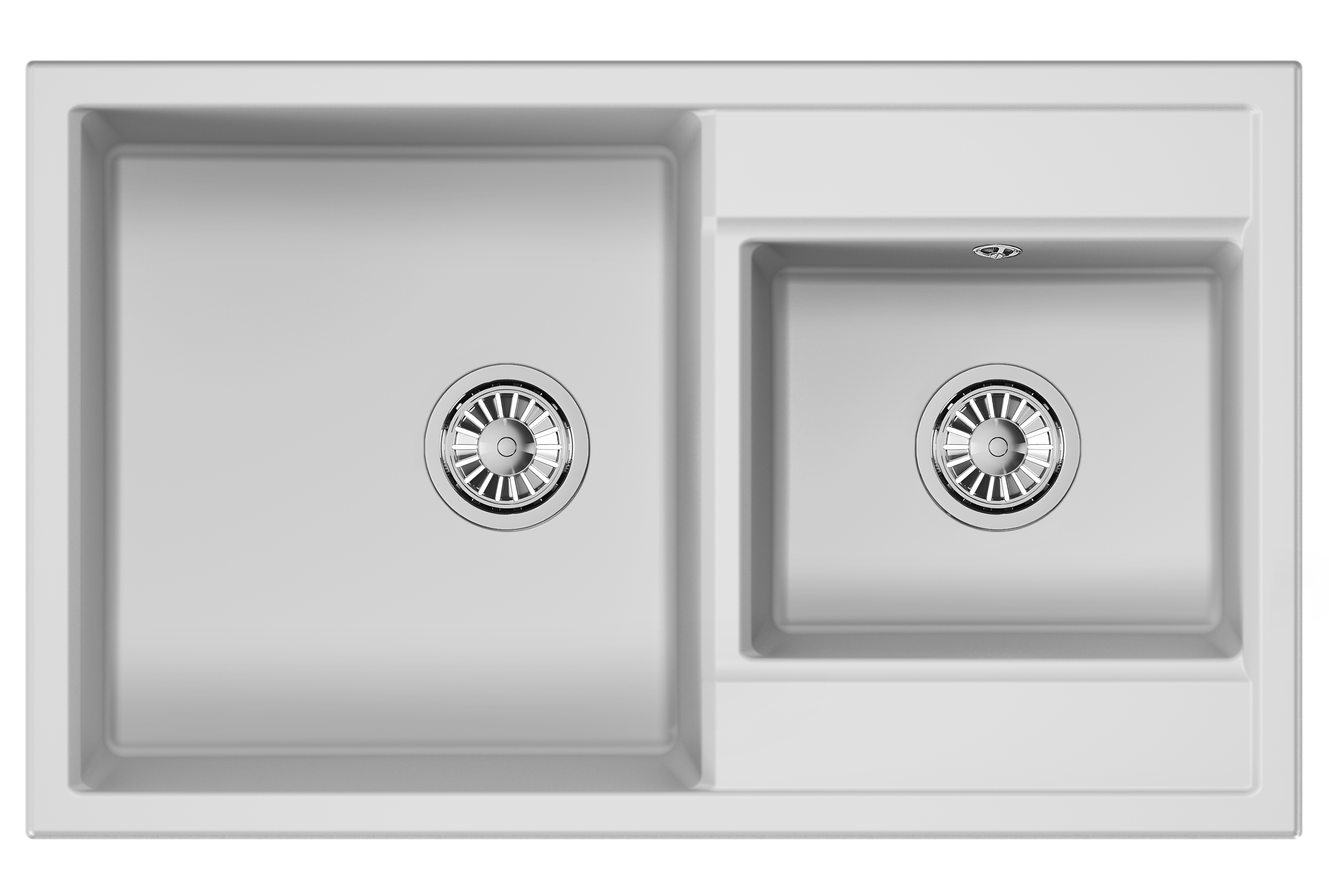 8201, АРКТИК (БЕЛЫЙ), кухонная мойка, кварц